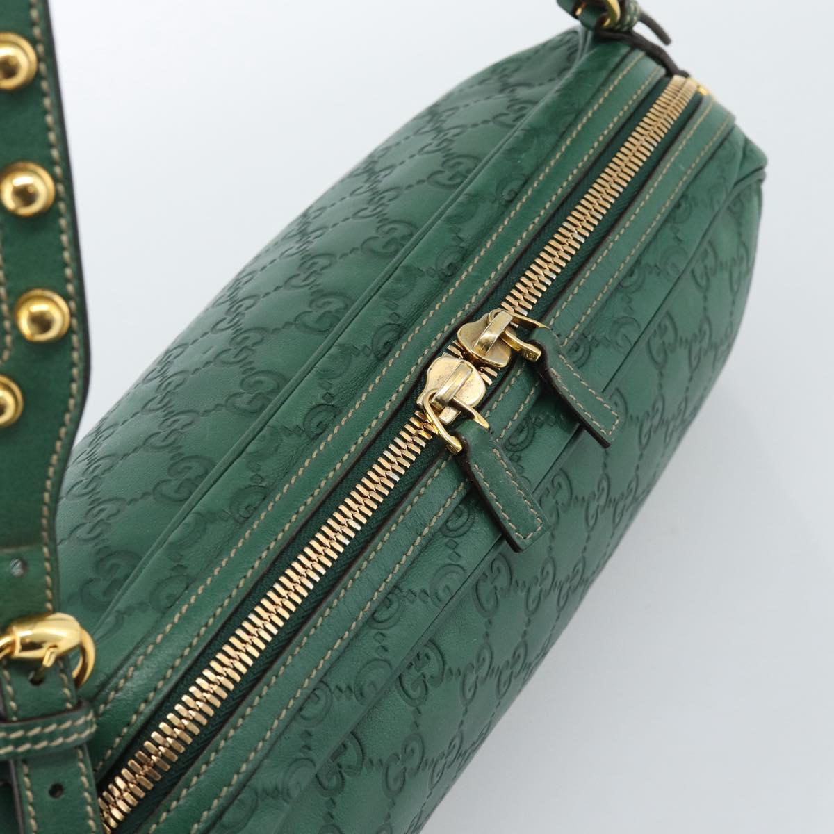 GUCCI GG Canvas Guccissima Isetan's 120th Anniversary Green Auth 185474SAM