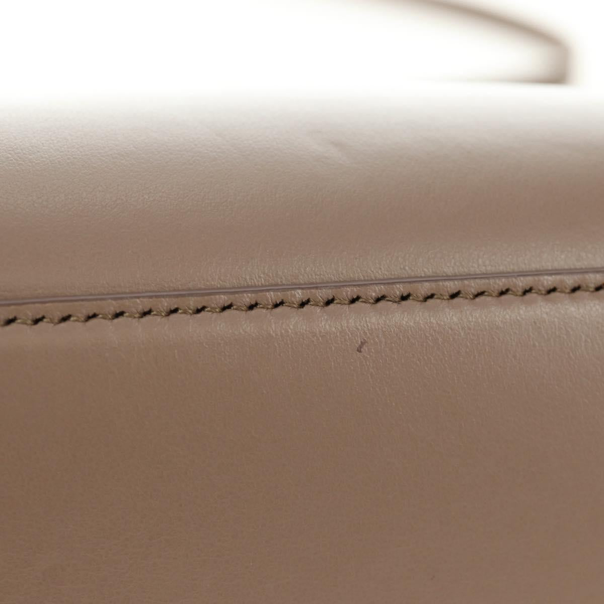Salvatore Ferragamo Gancini Hand Bag Leather 2way Auth 185475V