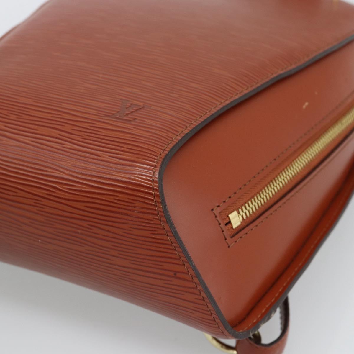 LOUIS VUITTON Epi Mabillon Backpack Brown M52233 LV Auth 185479