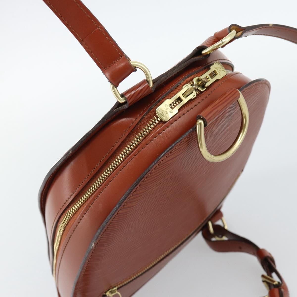 LOUIS VUITTON Epi Mabillon Backpack Brown M52233 LV Auth 185479