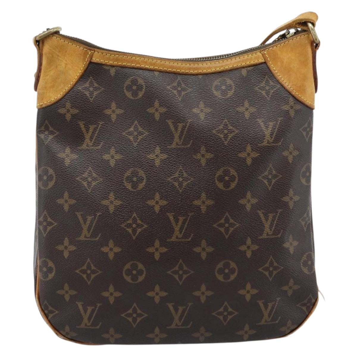 LOUIS VUITTON Monogram Odeon PM Shoulder Bag M56390 LV Auth 185483