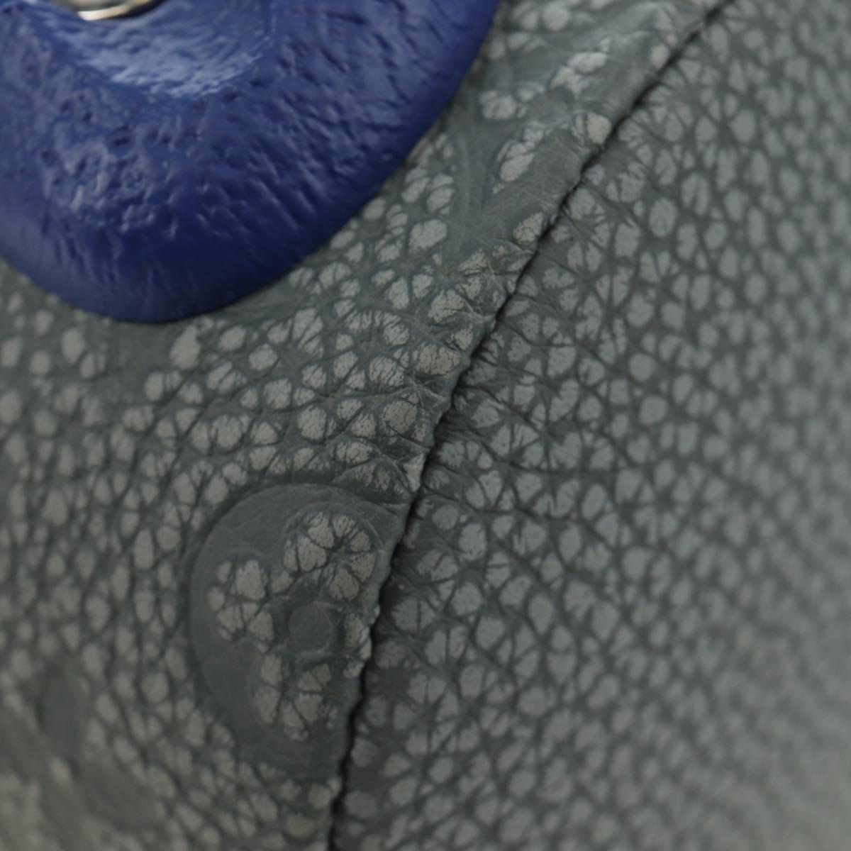 LOUIS VUITTON Taurillon Clemence Climbing Chalk Nano Bag M81572 Auth 185487SAM