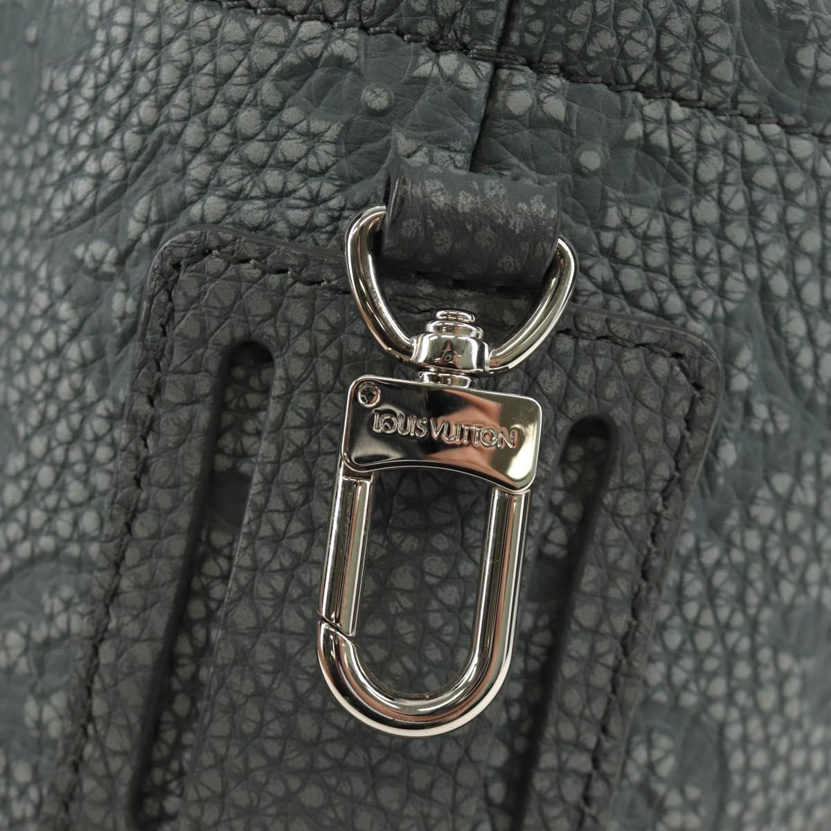 LOUIS VUITTON Taurillon Clemence Climbing Chalk Nano Bag M81572 Auth 185487SAM