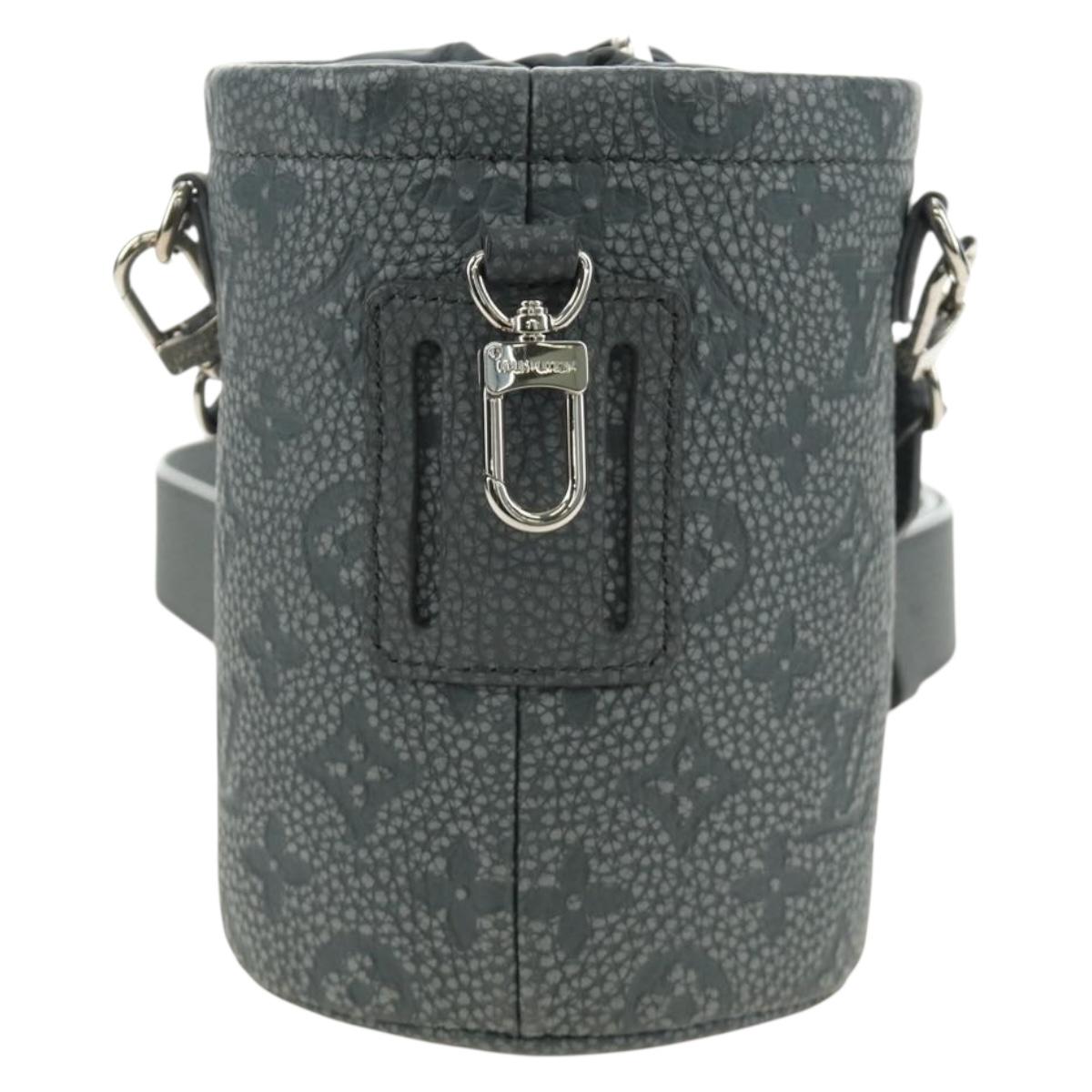 LOUIS VUITTON Taurillon Clemence Climbing Chalk Nano Bag M81572 Auth 185487SAM
