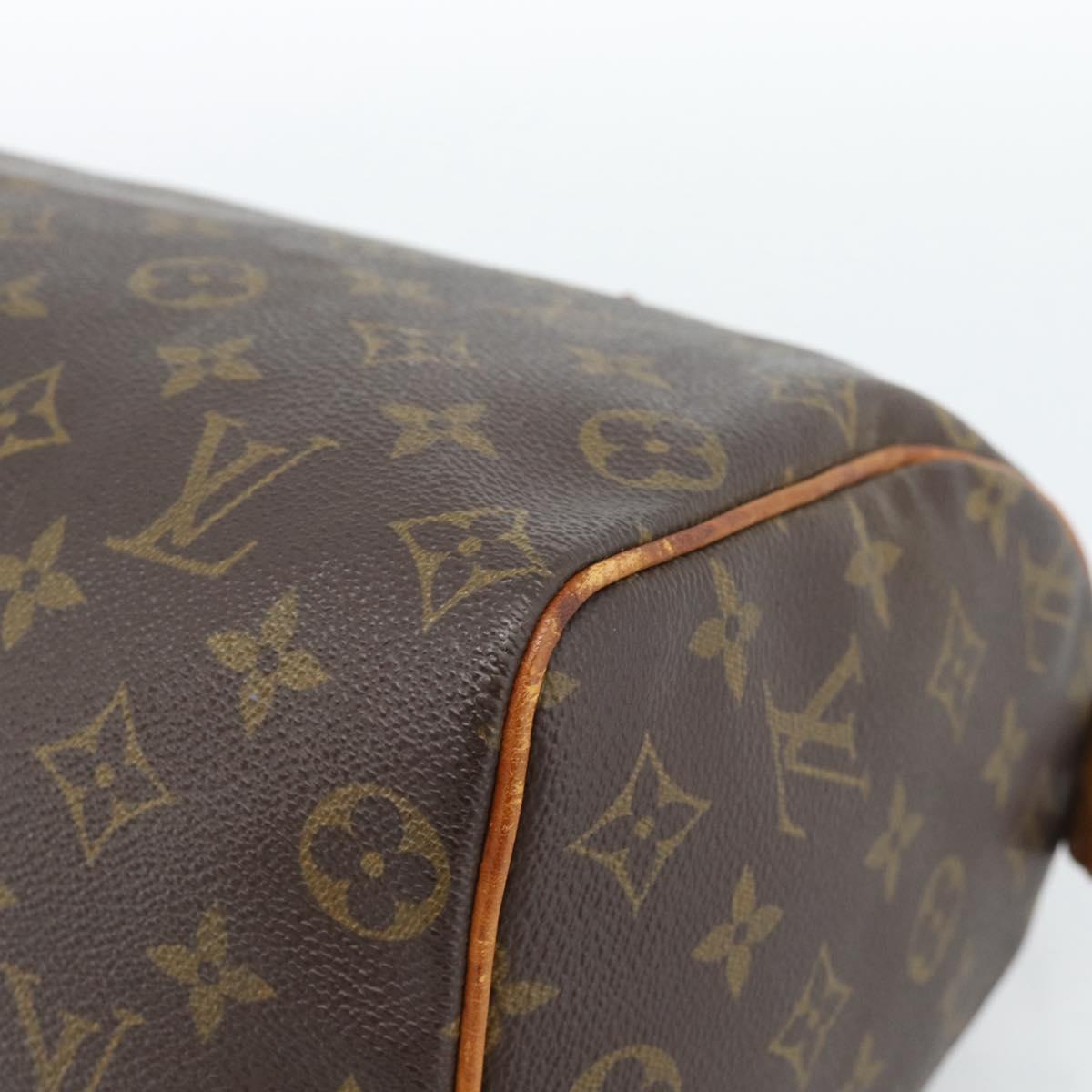 LOUIS VUITTON Monogram Speedy 25 Hand Bag M41528 LV Auth 185496