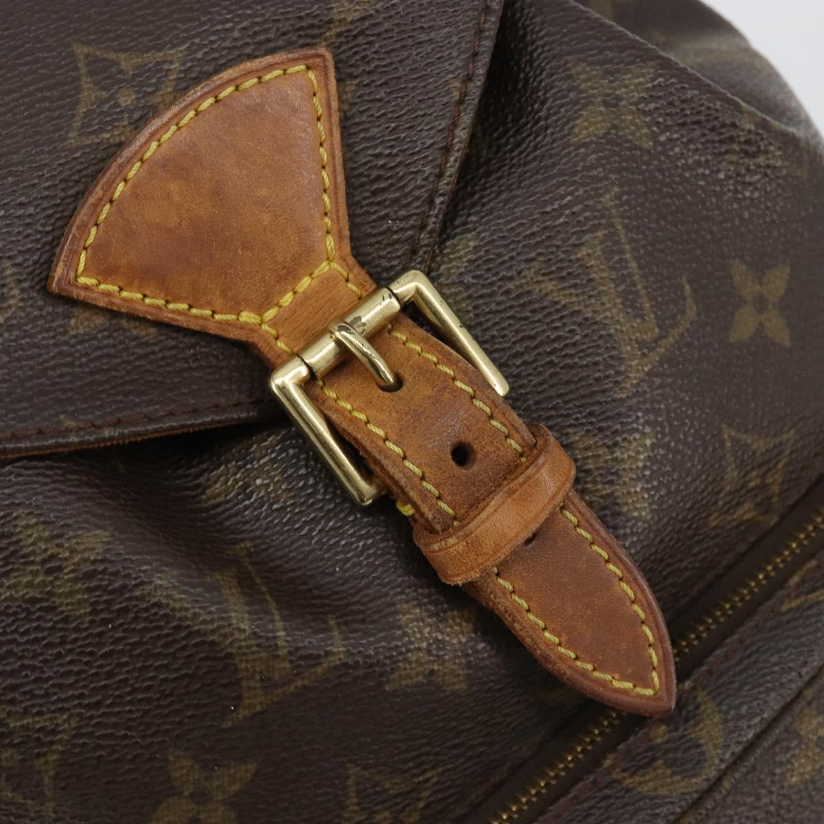 LOUIS VUITTON Monogram Montsouris PM Backpack M51137 LV Auth 185497
