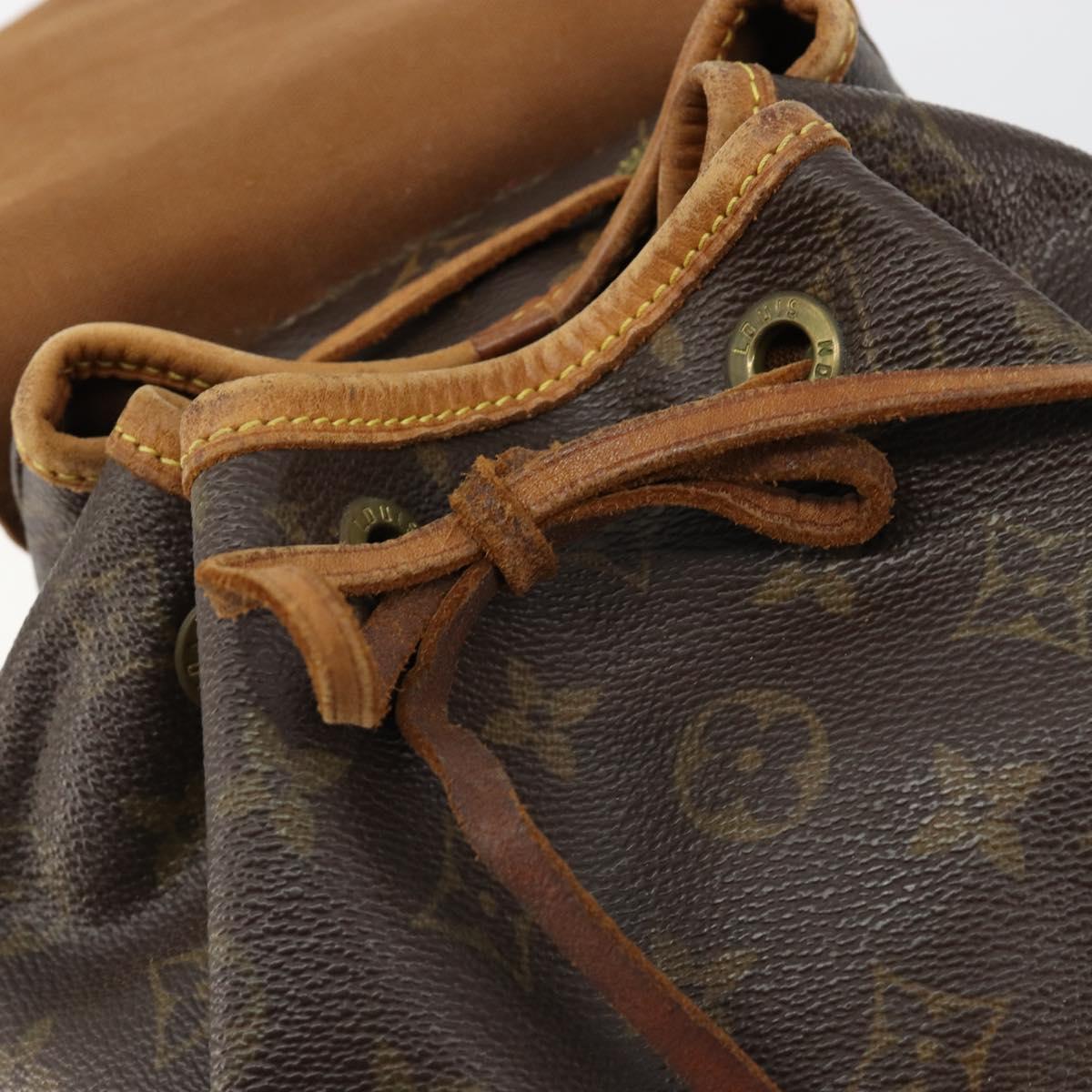 LOUIS VUITTON Monogram Montsouris PM Backpack M51137 LV Auth 185497
