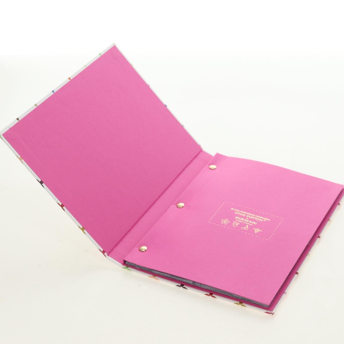 LOUIS VUITTON Multicolor Trading Card Set White LV Auth 185502SM
