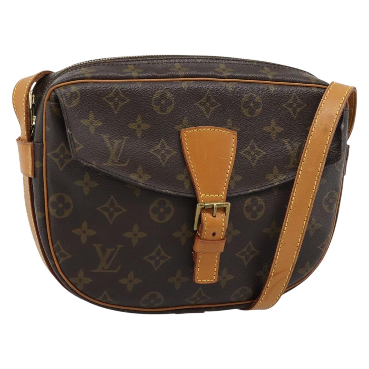 LOUIS VUITTON Monogram Jeune Fille GM Shoulder Bag M51225 LV Auth 185513