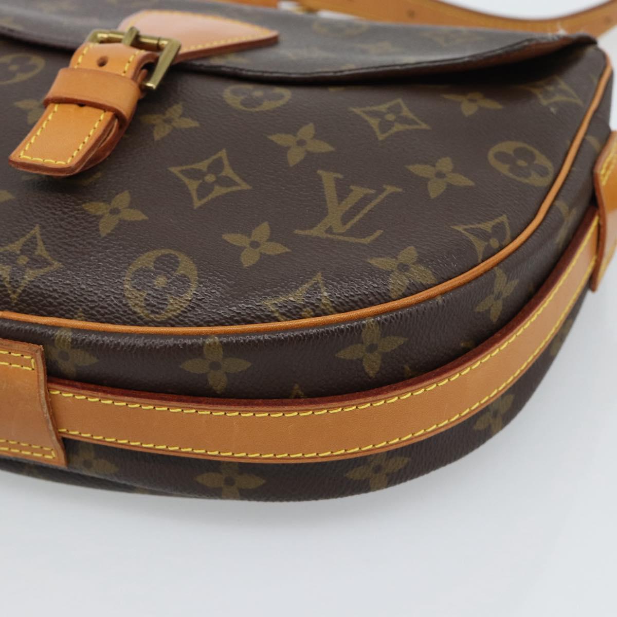 LOUIS VUITTON Monogram Jeune Fille GM Shoulder Bag M51225 LV Auth 185513