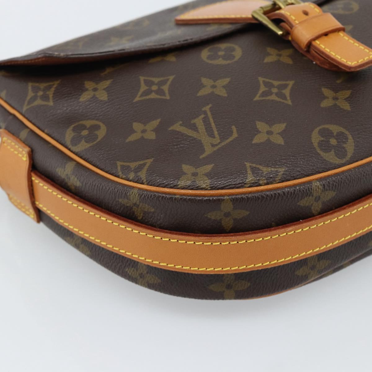 LOUIS VUITTON Monogram Jeune Fille GM Shoulder Bag M51225 LV Auth 185513