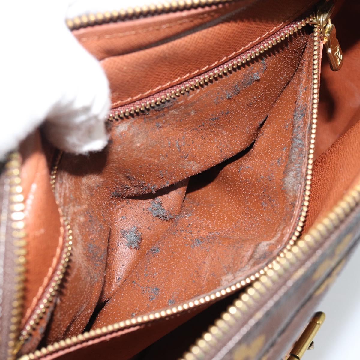 LOUIS VUITTON Monogram Jeune Fille GM Shoulder Bag M51225 LV Auth 185513
