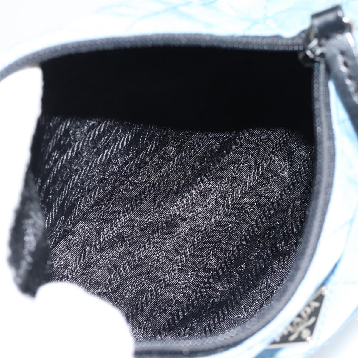 PRADA Pouch Nylon 2 Set Pink Blue Auth 185516