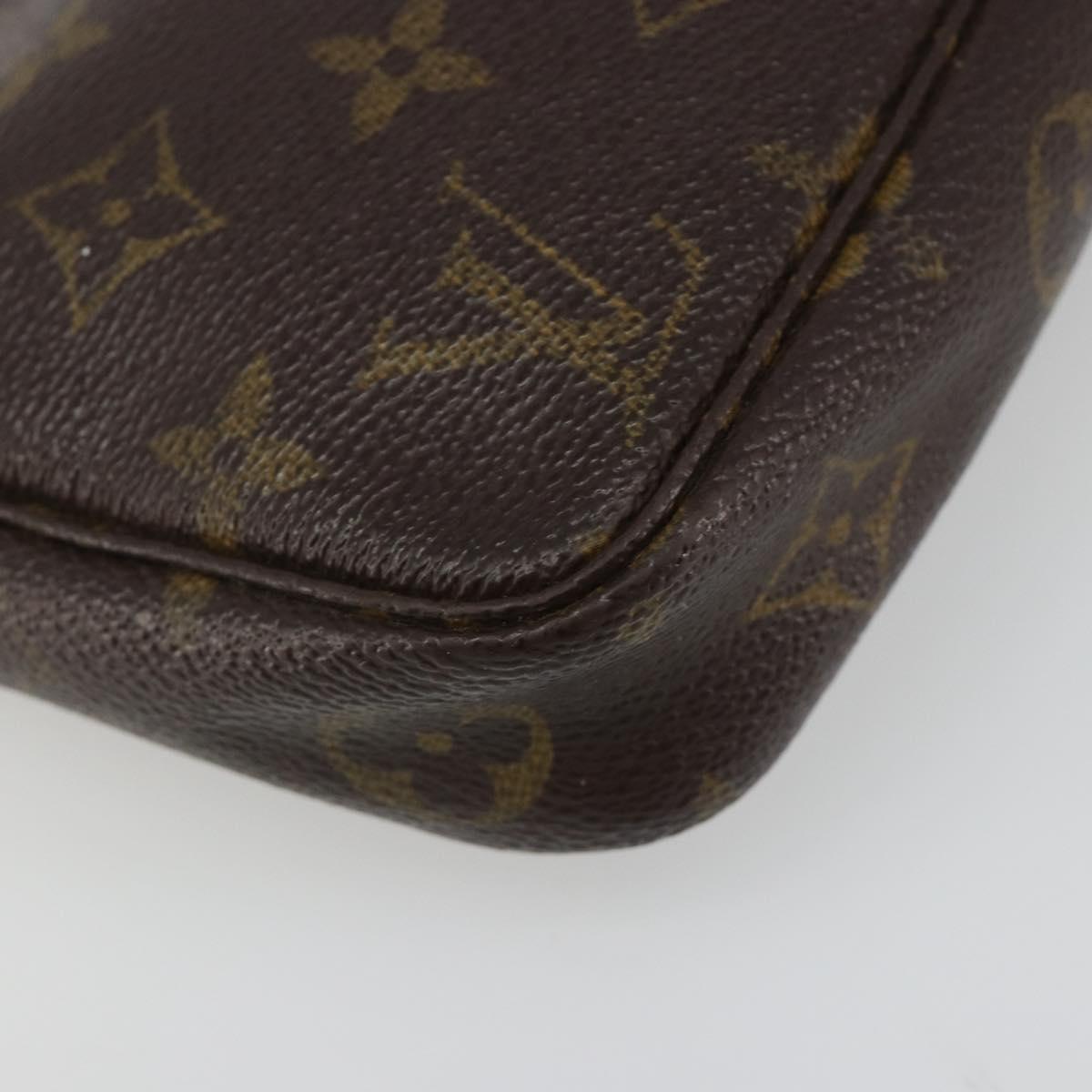 LOUIS VUITTON Monogram Pochette Accessoires Accessory Pouch M51980 Auth 185524