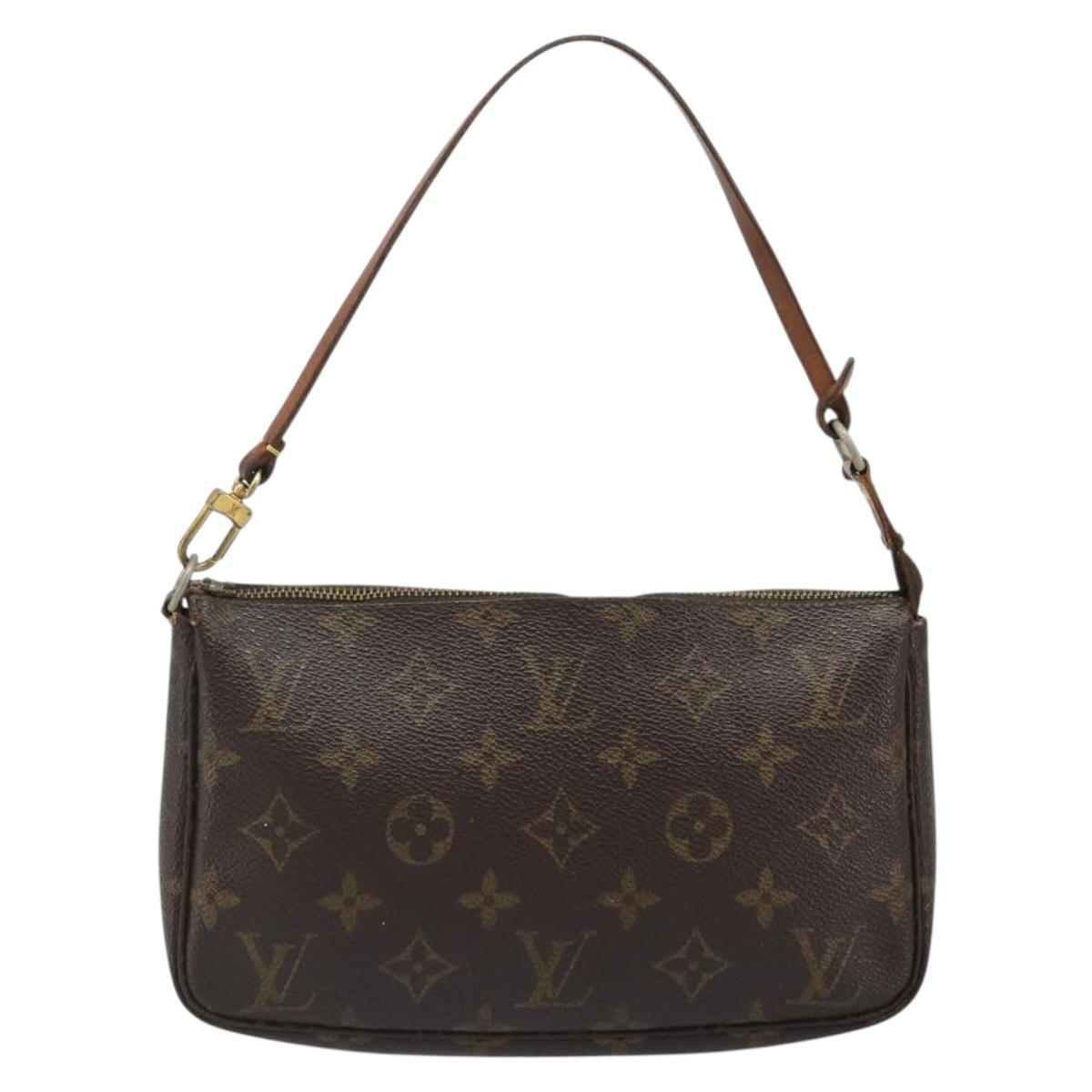 LOUIS VUITTON Monogram Pochette Accessoires Accessory Pouch M51980 Auth 185524
