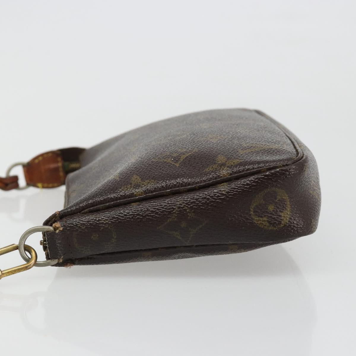 LOUIS VUITTON Monogram Pochette Accessoires Accessory Pouch M51980 Auth 185524