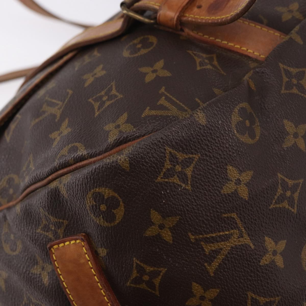 LOUIS VUITTON Monogram Saumur 43 Shoulder Bag M42252 LV Auth 185526