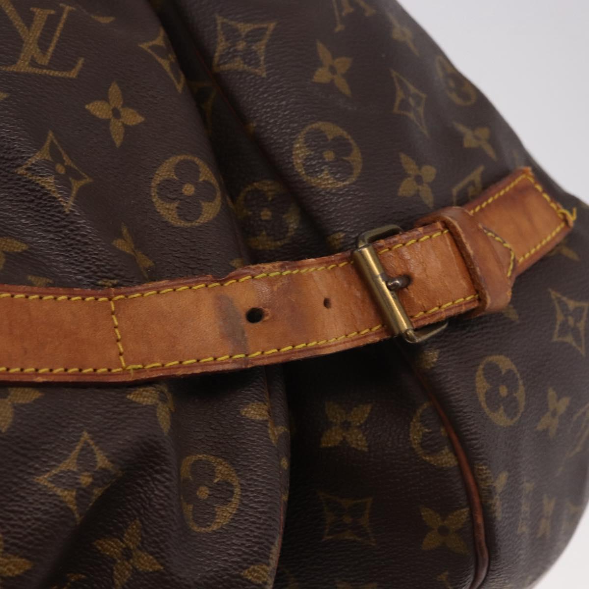 LOUIS VUITTON Monogram Saumur 43 Shoulder Bag M42252 LV Auth 185526