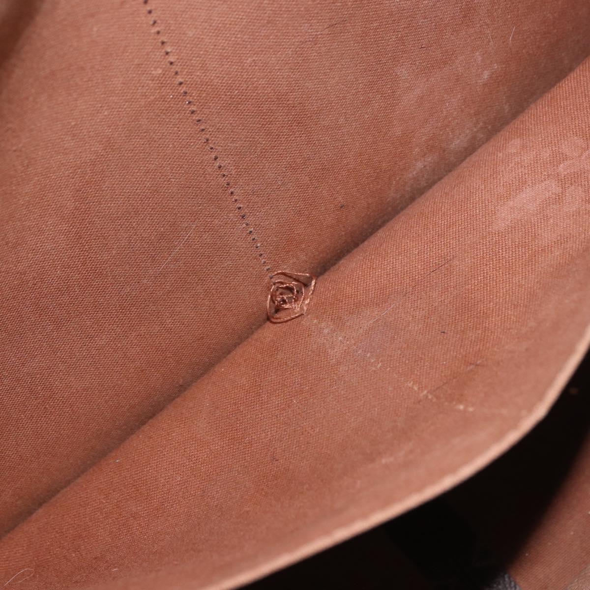 LOUIS VUITTON Monogram Saumur 43 Shoulder Bag M42252 LV Auth 185526