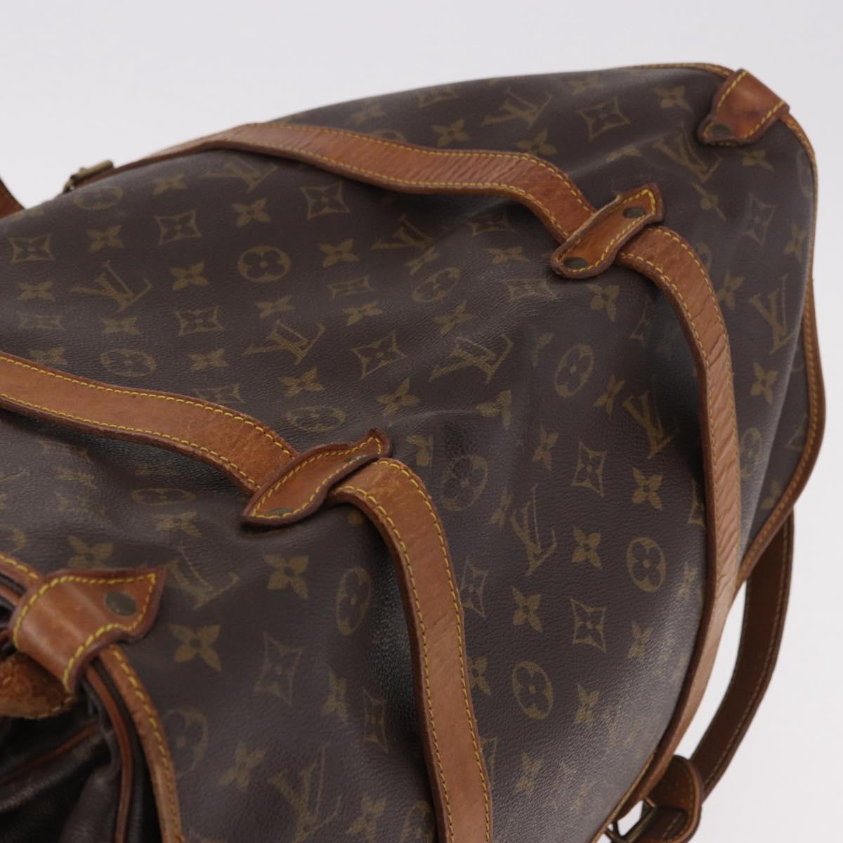 LOUIS VUITTON Monogram Saumur 43 Shoulder Bag M42252 LV Auth 185526