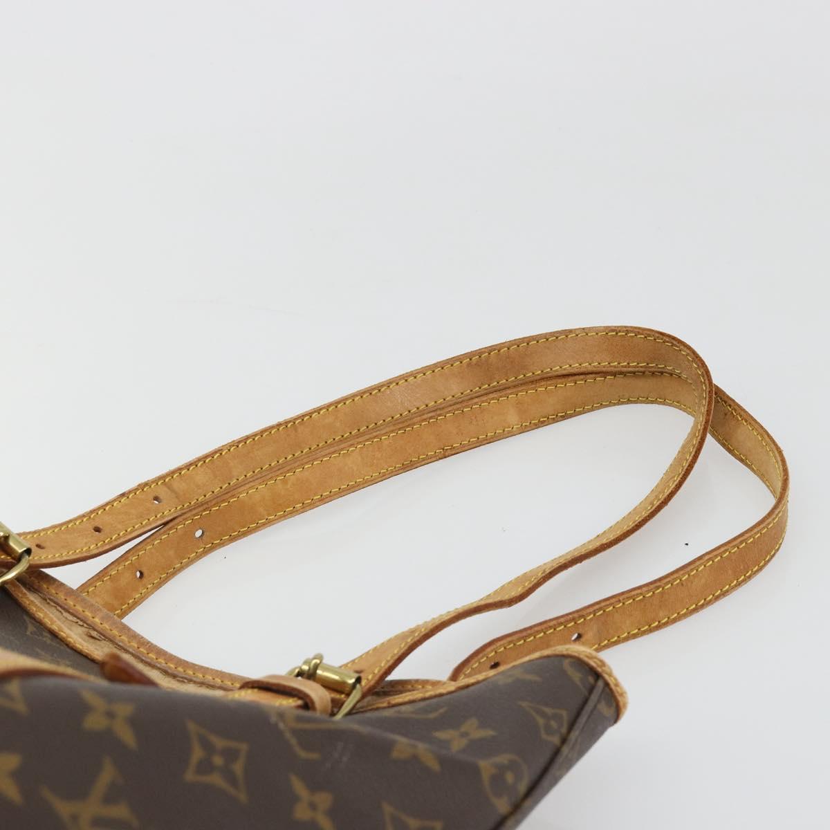 LOUIS VUITTON Monogram Bucket GM Shoulder Bag M42236 LV Auth 185527
