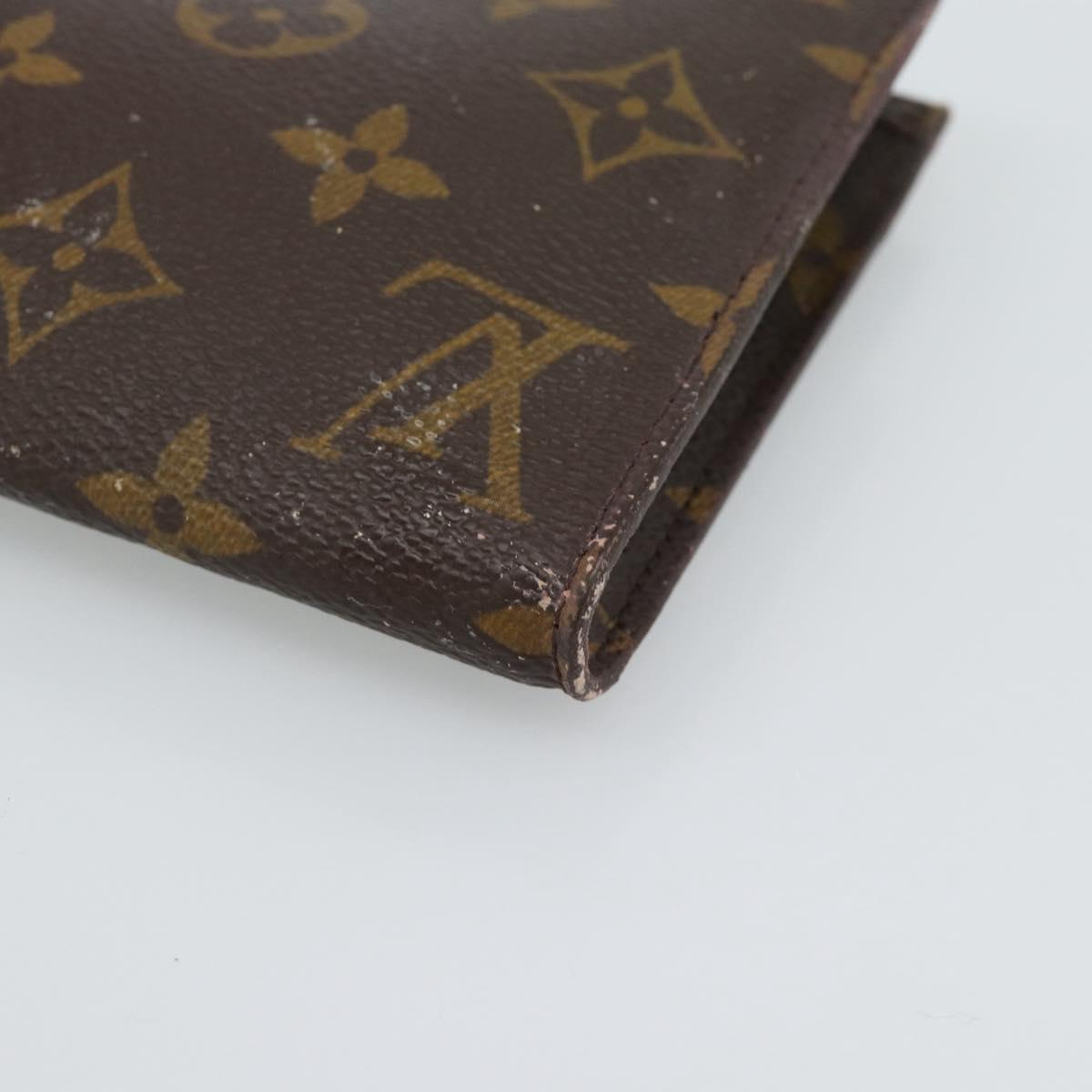 LOUIS VUITTON Monogram Bucket GM Accessory Pouch LV Auth 185528