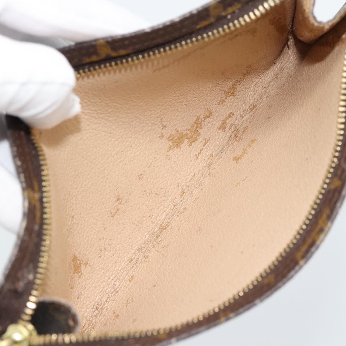 LOUIS VUITTON Monogram Bucket GM Accessory Pouch LV Auth 185528