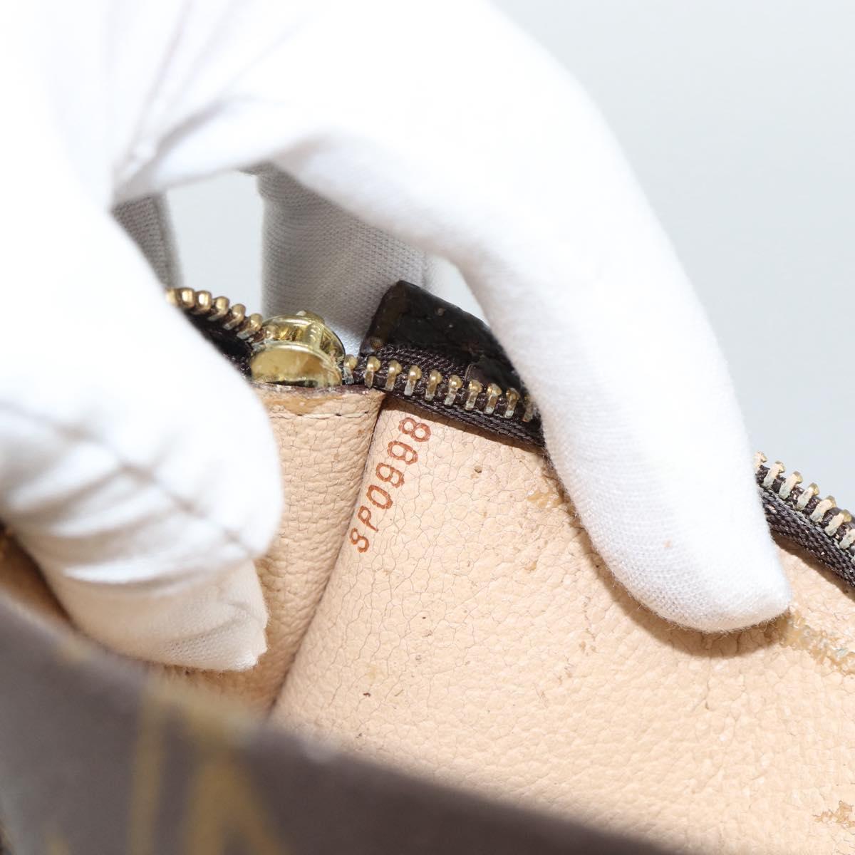LOUIS VUITTON Monogram Bucket GM Accessory Pouch LV Auth 185528