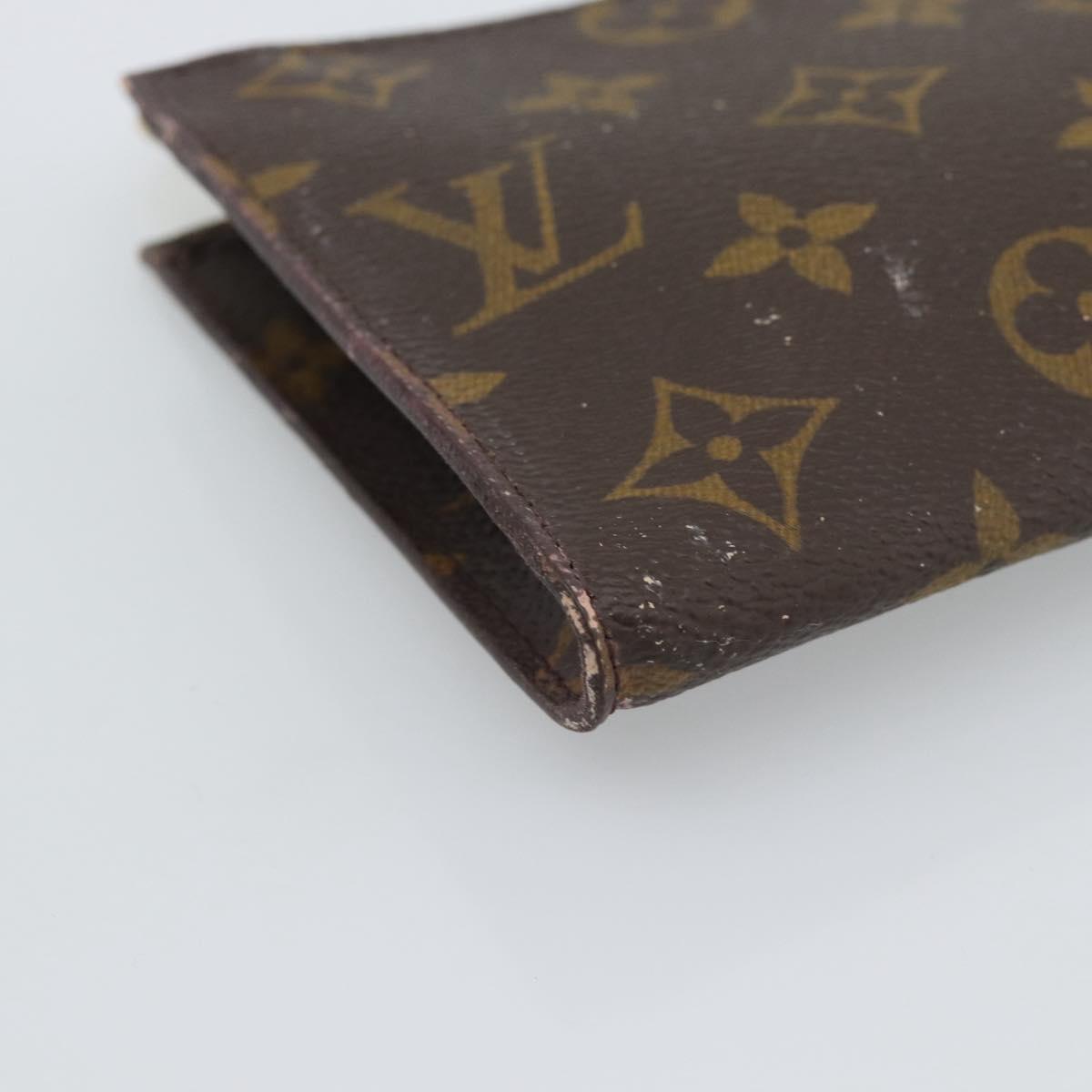 LOUIS VUITTON Monogram Bucket GM Accessory Pouch LV Auth 185528