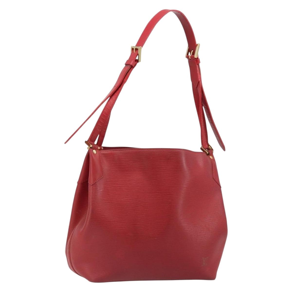 LOUIS VUITTON Epi Mandala MM Shoulder Bag Red M5889E LV Auth 185529