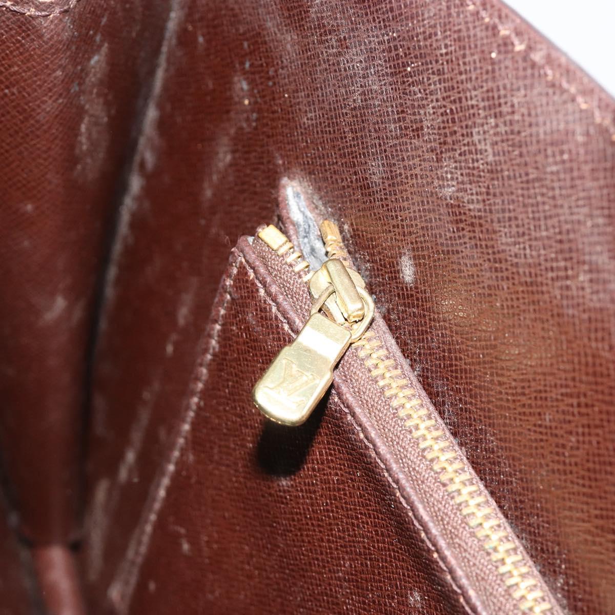LOUIS VUITTON Damier Ebene Kurcell Shoulder Bag LV Auth 185530A