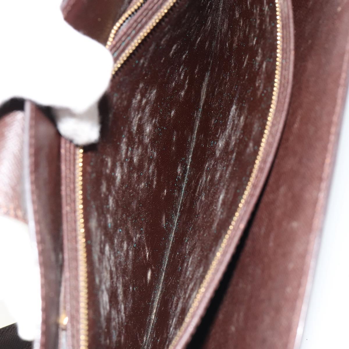 LOUIS VUITTON Damier Ebene Kurcell Shoulder Bag LV Auth 185530A