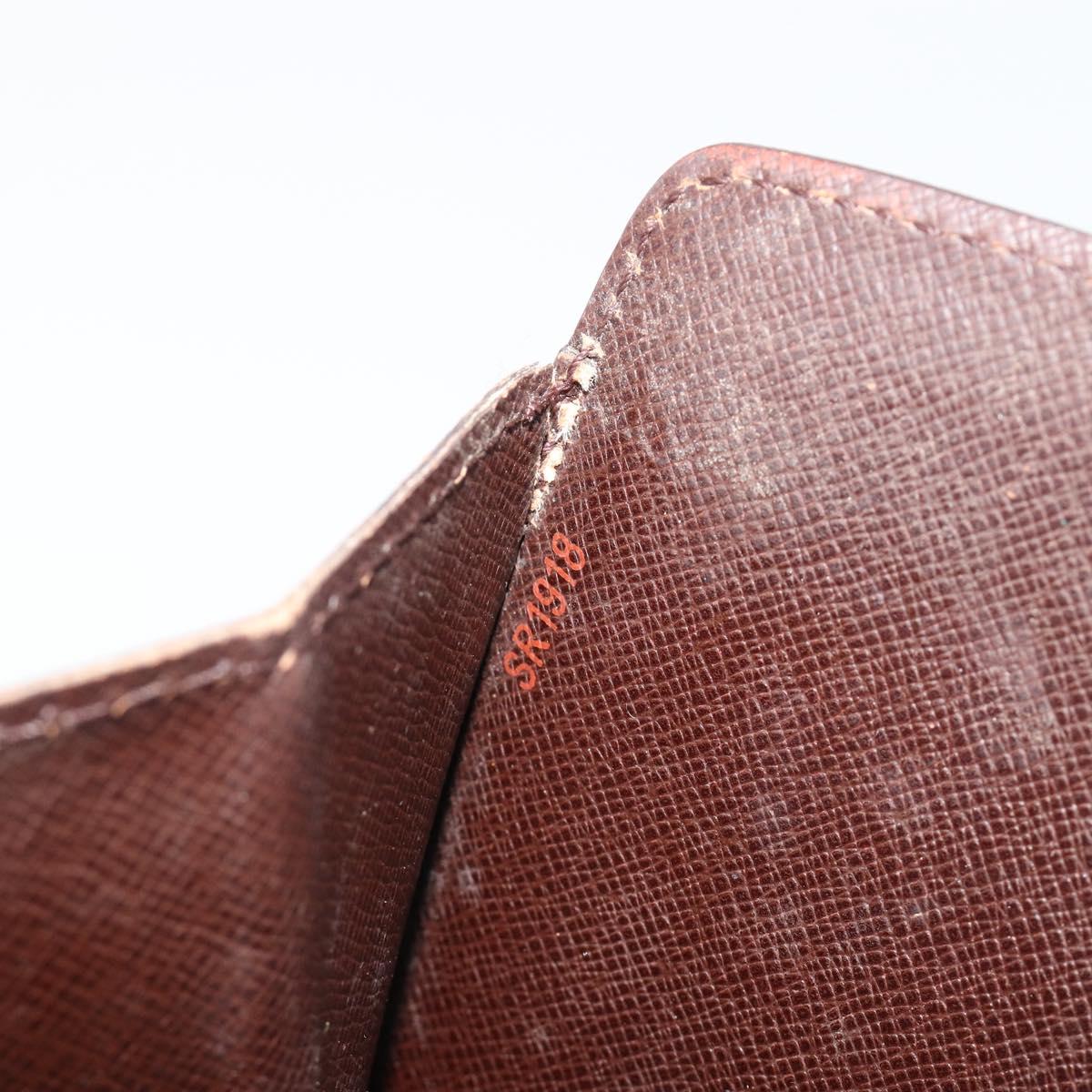LOUIS VUITTON Damier Ebene Kurcell Shoulder Bag LV Auth 185530A