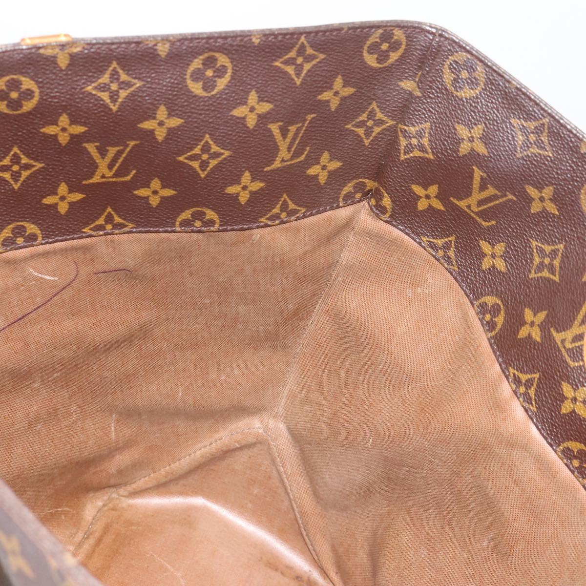 LOUIS VUITTON Monogram Sac Shopping Tote Bag M51108 LV Auth 185549