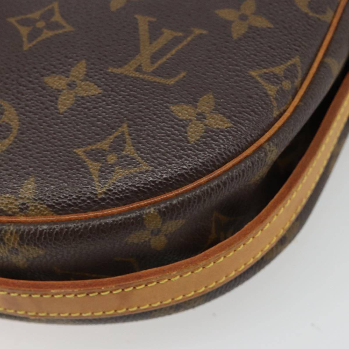 LOUIS VUITTON Monogram Jeune Fille MM Shoulder Bag M51226 LV Auth 185550