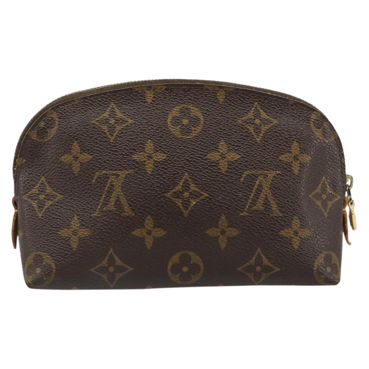 LOUIS VUITTON Monogram Pochette Cosmetic PM Pouch M43998 LV Auth 185552