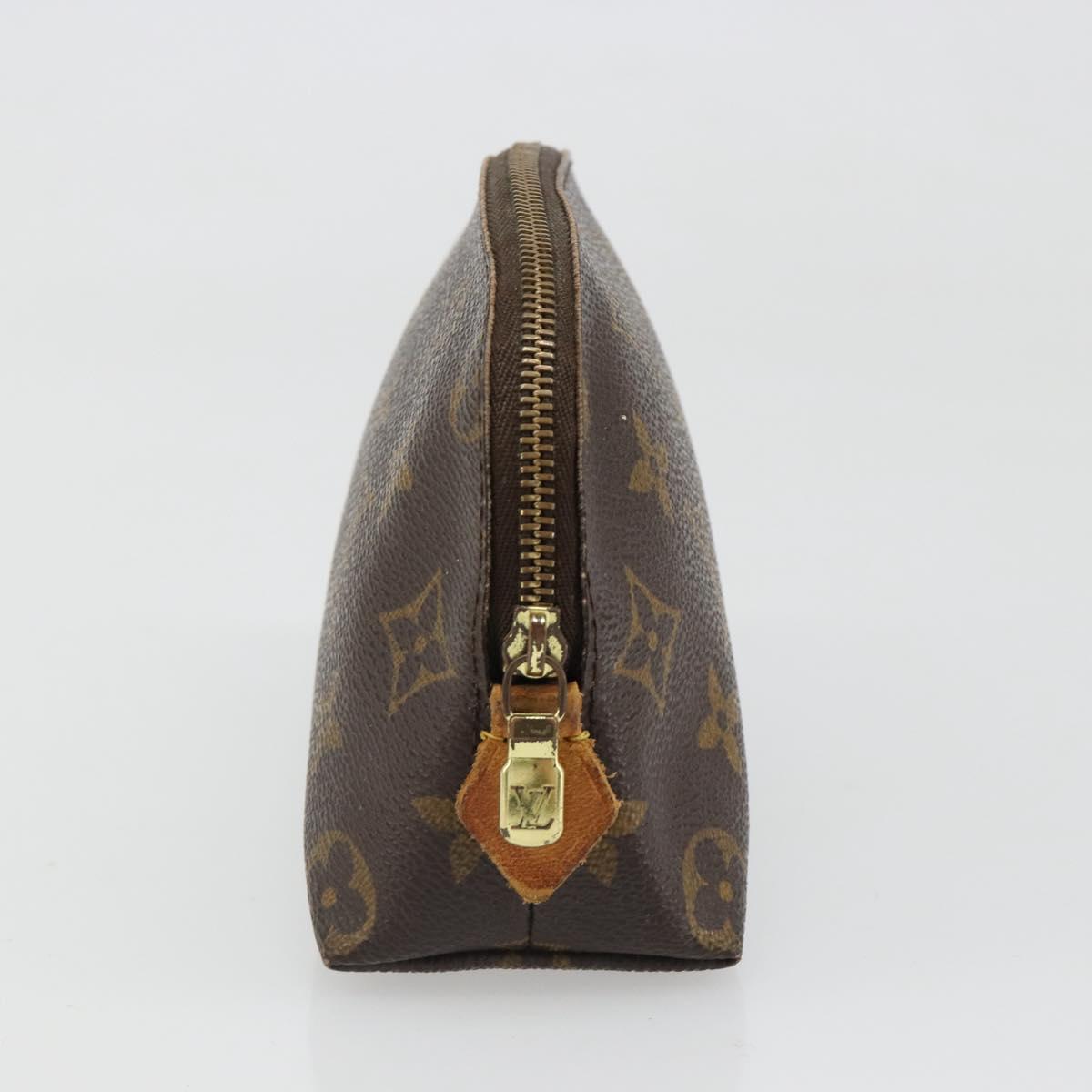 LOUIS VUITTON Monogram Pochette Cosmetic PM Pouch M43998 LV Auth 185552