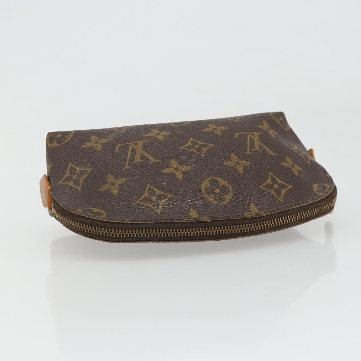 LOUIS VUITTON Monogram Pochette Cosmetic PM Pouch M43998 LV Auth 185552
