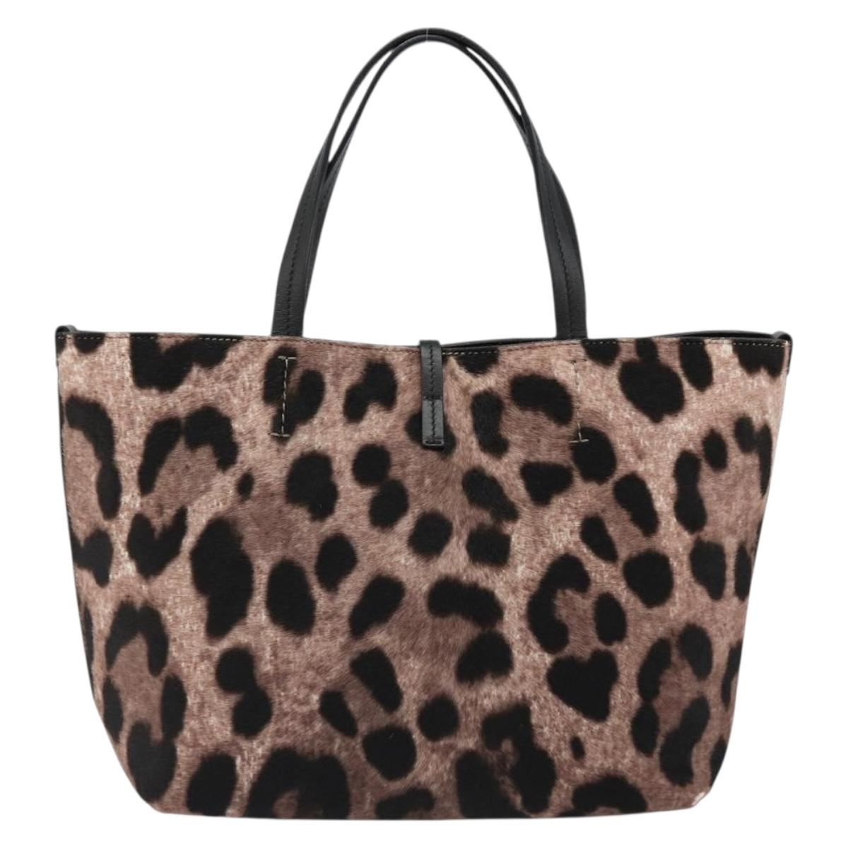 Salvatore Ferragamo Tote Bag Harako Leather Brown Gold Auth 185590A