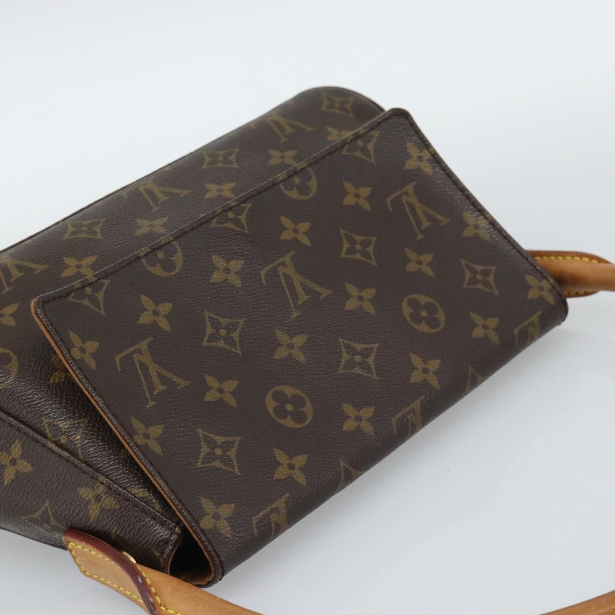 LOUIS VUITTON Monogram Mini Looping Shoulder Bag M51147 LV Auth 185593A