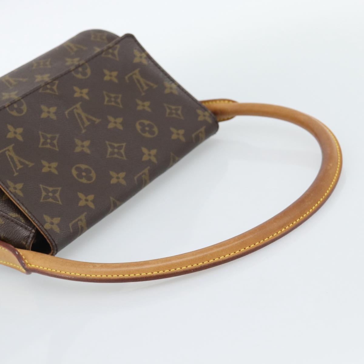 LOUIS VUITTON Monogram Mini Looping Shoulder Bag M51147 LV Auth 185593A