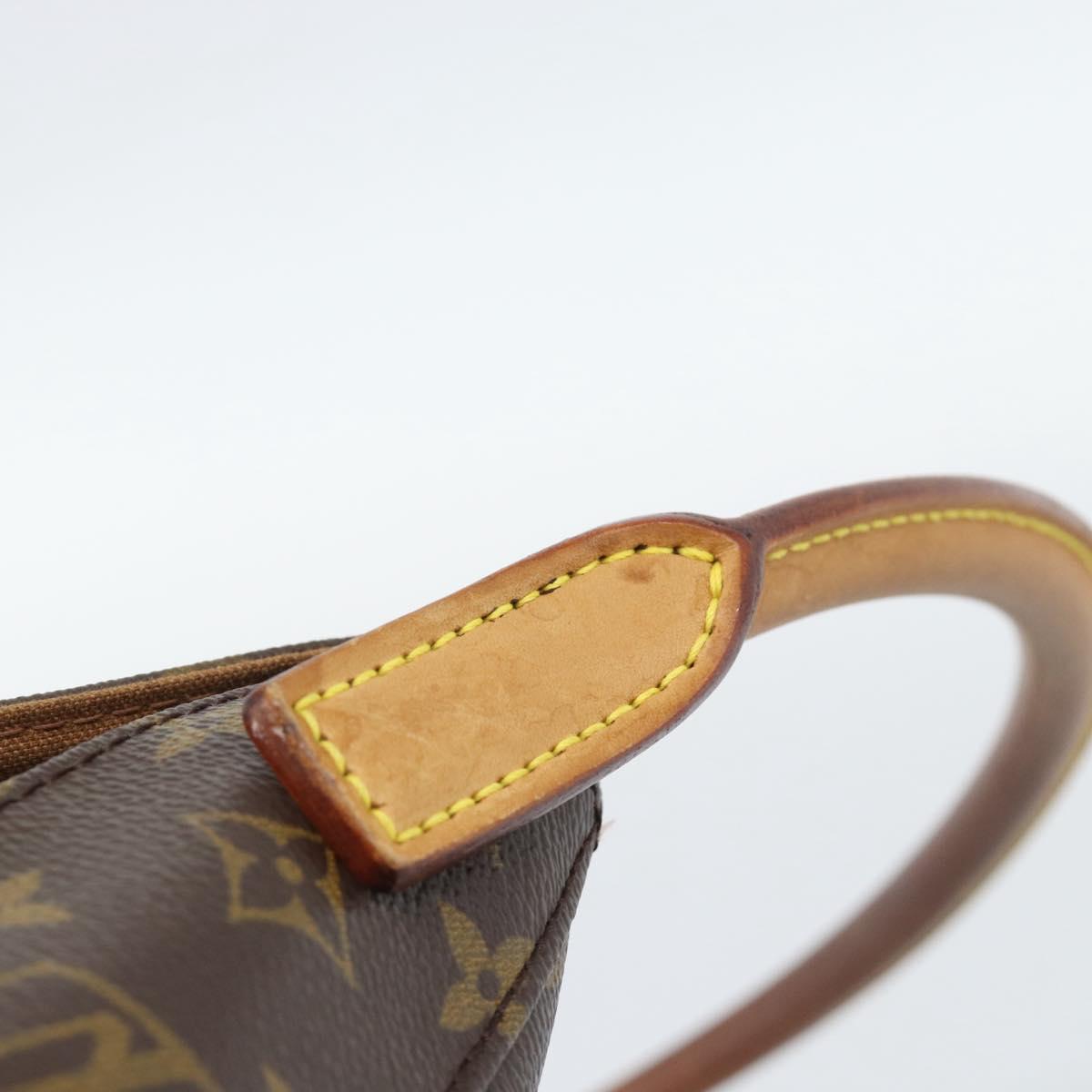 LOUIS VUITTON Monogram Mini Looping Shoulder Bag M51147 LV Auth 185593A