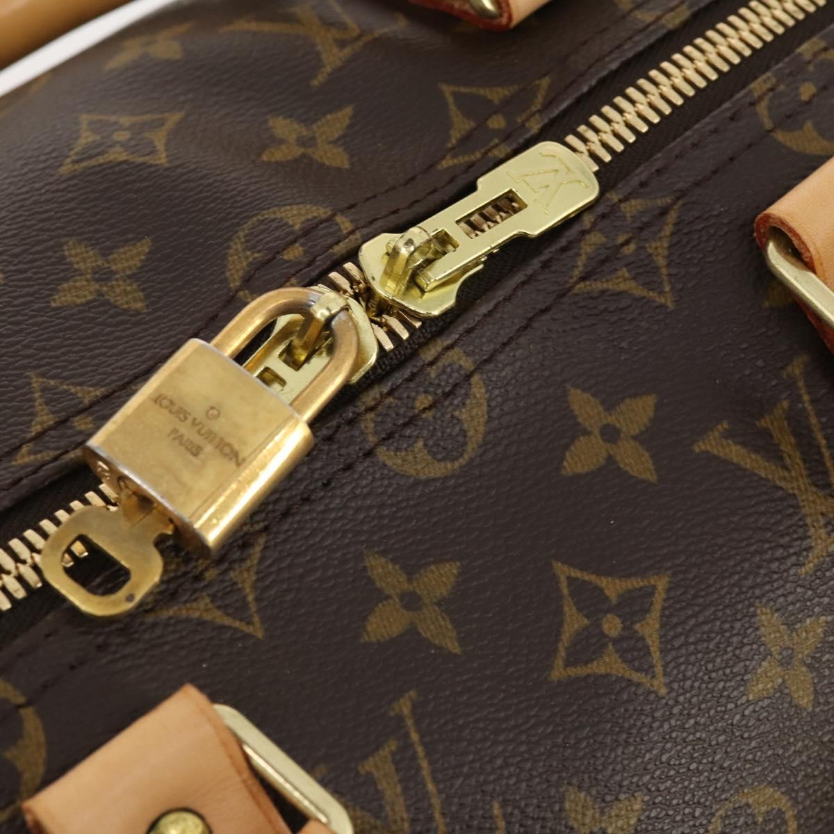 LOUIS VUITTON Monogram Keepall 50 Boston Bag M41426 LV Auth 185599SAM