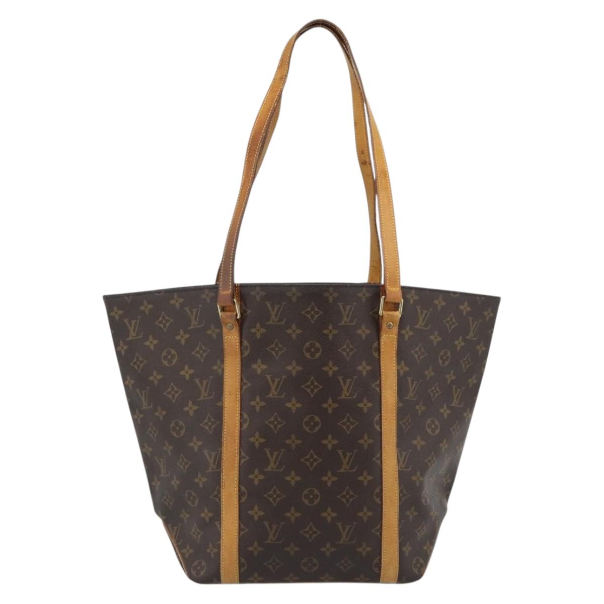 LOUIS VUITTON Monogram Sac Shopping GM Tote Bag M51110 LV Auth 185607