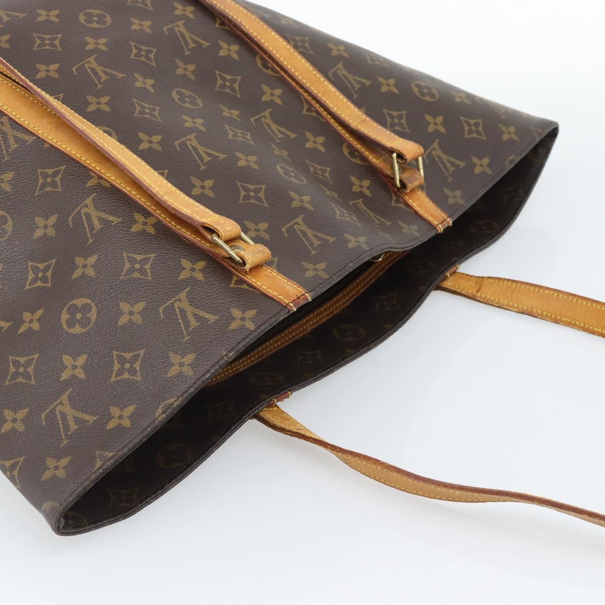 LOUIS VUITTON Monogram Sac Shopping GM Tote Bag M51110 LV Auth 185607