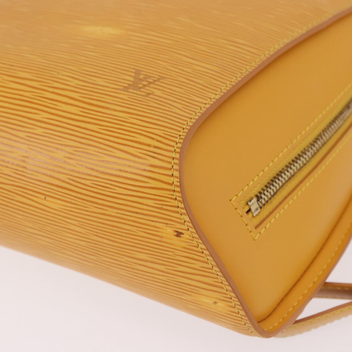 LOUIS VUITTON Epi Mabillon Backpack Yellow M52239 LV Auth 185616A