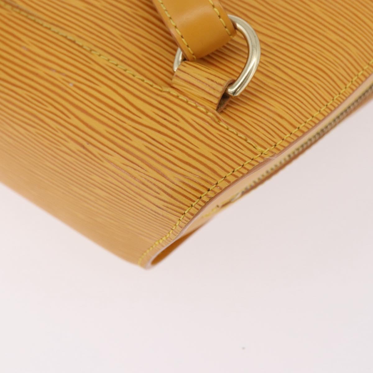 LOUIS VUITTON Epi Mabillon Backpack Yellow M52239 LV Auth 185616A