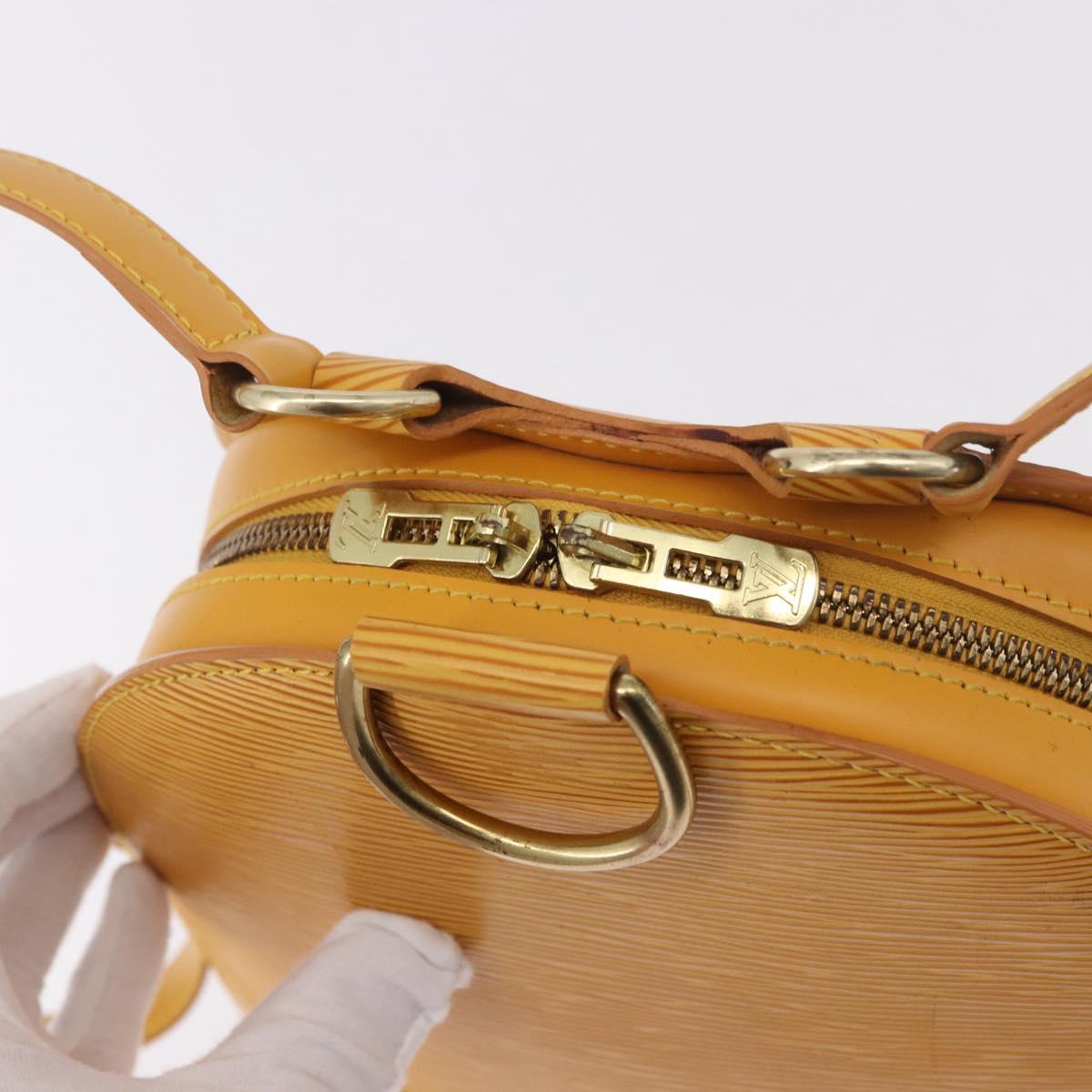 LOUIS VUITTON Epi Mabillon Backpack Yellow M52239 LV Auth 185616A