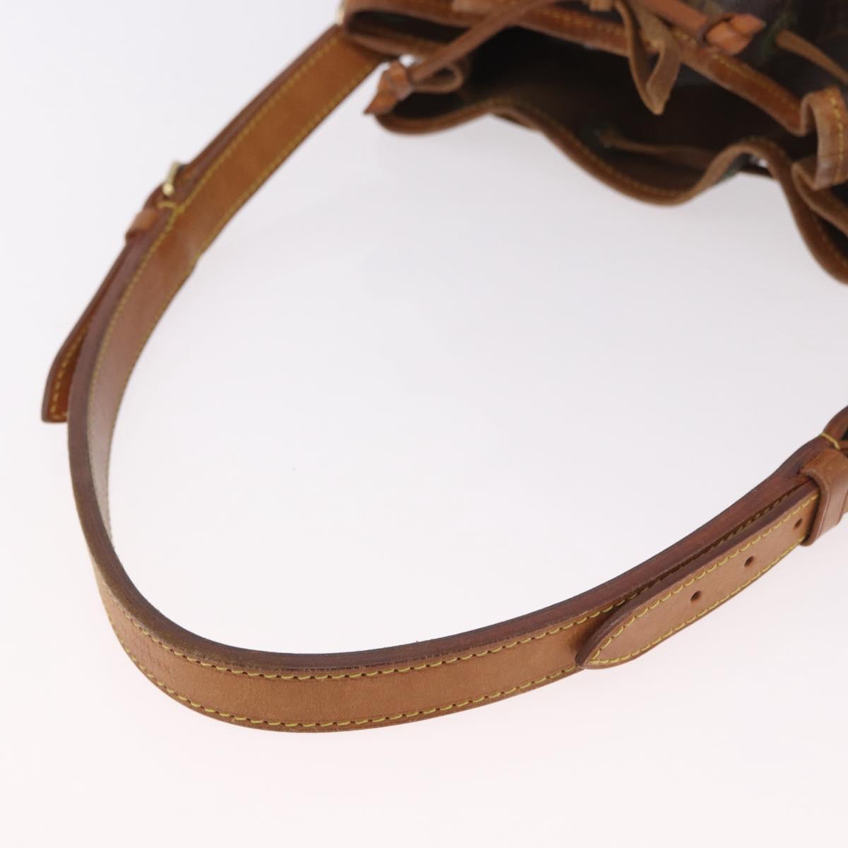 LOUIS VUITTON Monogram Petit Noe Shoulder Bag M42226 LV Auth 185620