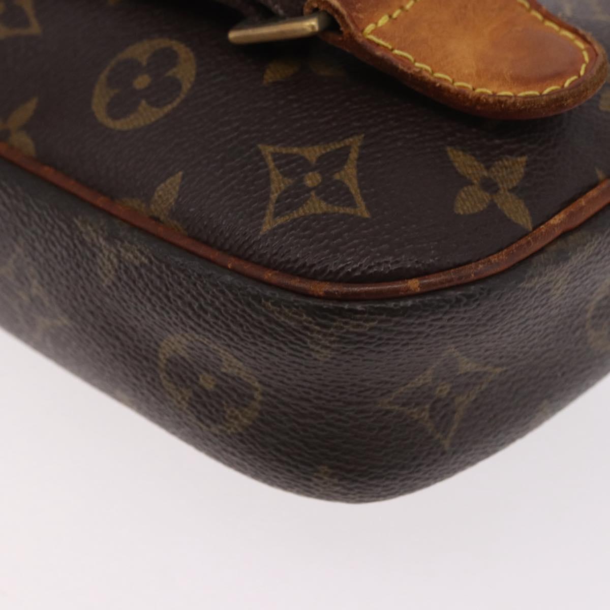 LOUIS VUITTON Monogram Pochette Gange Shoulder Bag M51870 LV Auth 185622